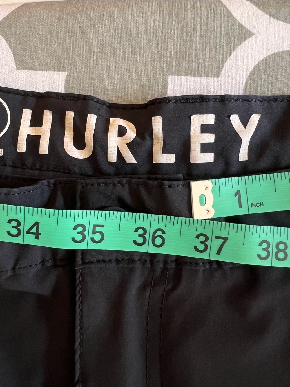 Hurley Men's Black Performance Stretch Board Shorts - Picture 4 of 4